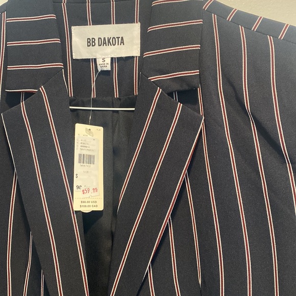 BB Dakota new striped blazer - Picture 2 of 2